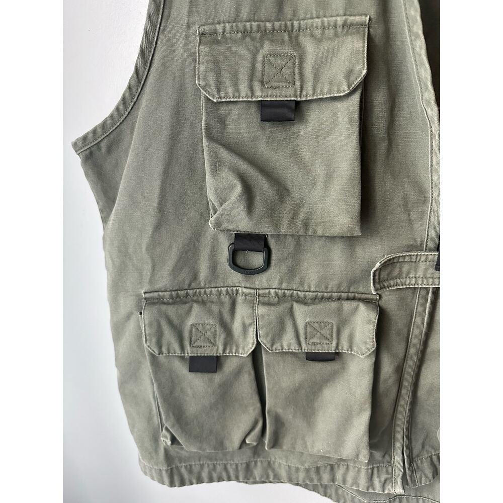 Eddie Bauer Outdoor Outfitter Fly Fishing Vest Mens Large - Picture 4 of 7